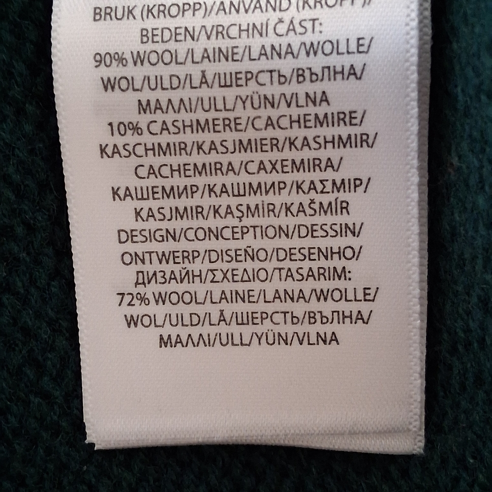 Polo Ralph Lauren Bear Wool-Cashmere Jumper NWOT - Picture 4 of 4